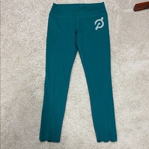 Peloton Green Workout Leggings